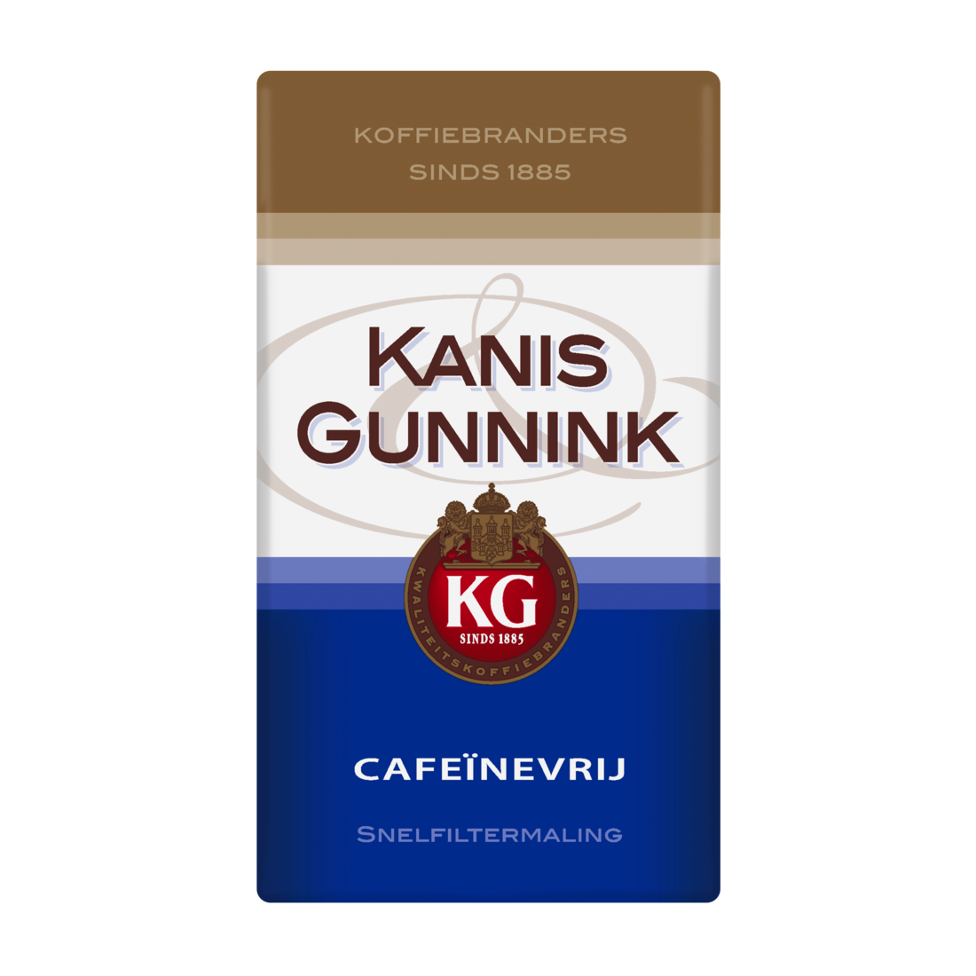 Kanis en Gunnink koffie snelfiltermaling cafeinevrij packshot