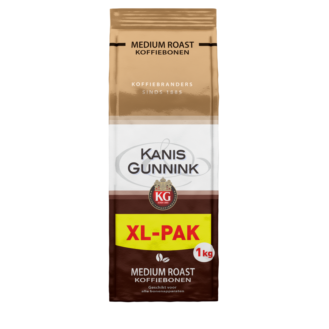 Kanis en Gunnink koffiebonen medium roast packshot